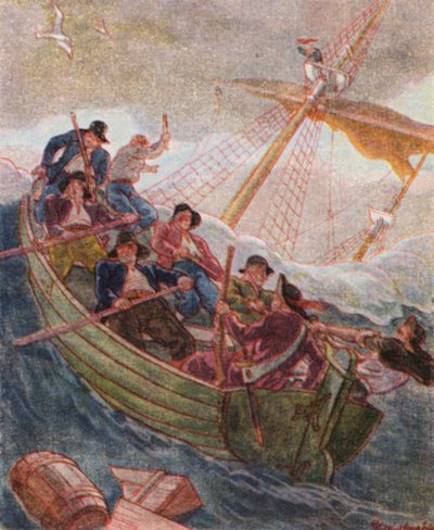 Pirates in Distress by Christophe (1856 1945)