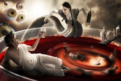 Dark Wine Fantasy by Christophe Kiciak