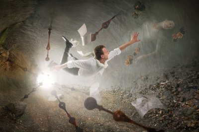 Falling Through Time by Christophe Kiciak