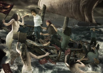 Stormy Mermaid Rebellion by Christophe Kiciak