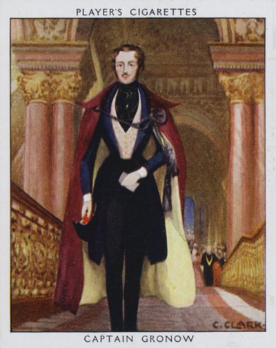Captain Gronow by Christopher (after) Clark