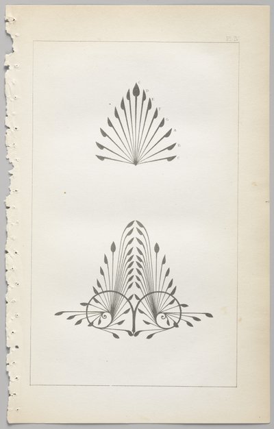 The art of decorative design: with an appendix, giving the hours of the day at which flowers open, published by Day & Son, London, 1862 by Christopher Dresser
