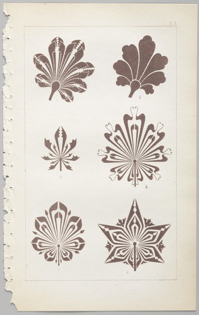 The Art of Decorative Design: With an Appendix, Giving the Hours of the Day at Which Flowers Open, Published by Day & Son, London, 1862 by Christopher Dresser
