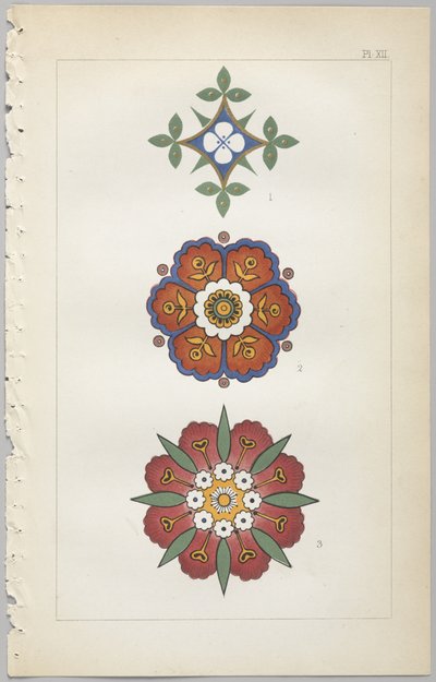 The Art of Decorative Design: With an Appendix, Giving the Hours of the Day at Which Flowers Open, Published by Day & Son, London, 1862 by Christopher Dresser