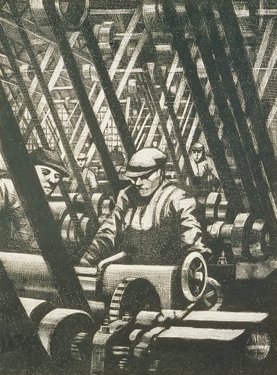 Making the Engine by Christopher Richard Wynne Nevinson