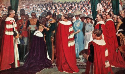 The Investiture of the Prince of Wales by Christopher Williams