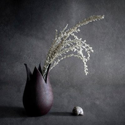 Dark Botanical Still Life by Cicek Kiral