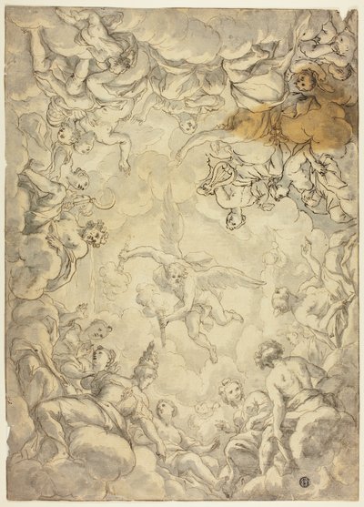 Prometheus Taking Fire From Olympus by Cigoli