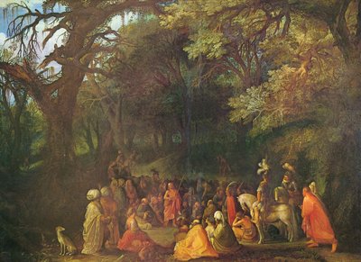 Preaching of John the Baptist by Circle of Adam Elsheimer
