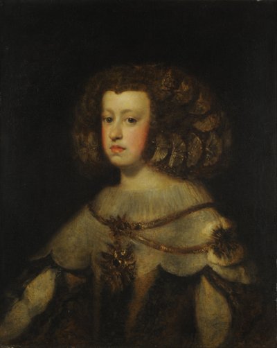 Portrait of the Infanta Maria Teresa of Spain by Circle of Diego Velázquez