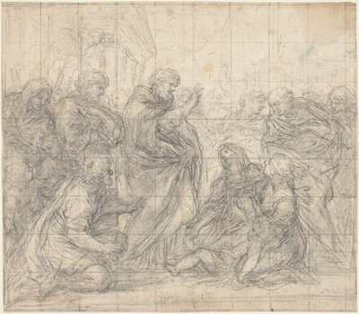 Saint Zenobius Resuscitating a Child by Ciro Ferri