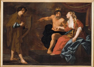 Orpheus, Pluto and Proserpina by Claes Cornelisz. Moeyaert