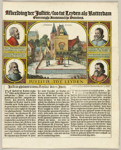 Execution of Arminians in Leiden by Claes Jansz. Visscher II