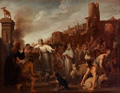 Sacrifice of Jeroboam by Claes Moeyaert