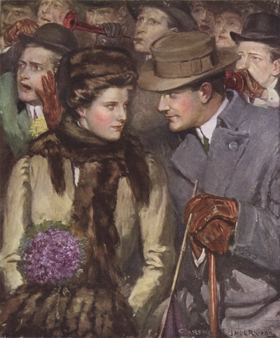 The only two at the game by Clarence F. Underwood
