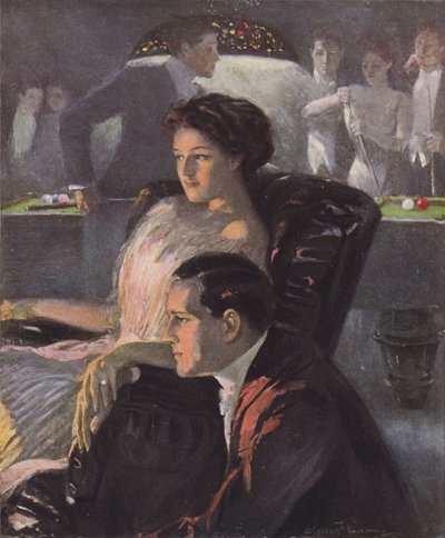 The only two at the house party by Clarence F. Underwood