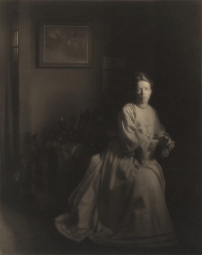 Mrs. White - In the Studio by Clarence Henry White
