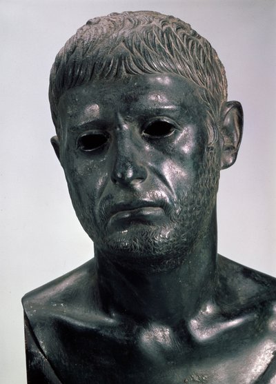 Portrait of a Roman Sextus Pompey, 2nd Half of 1st Century BC by Classical Antiquities