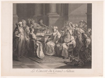 Concert for the Sultan by Claude Antoine Littret de Montigny