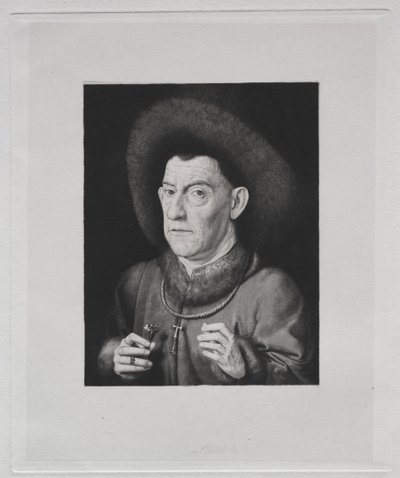 Man with a Pink by Claude Ferdinand Gaillard