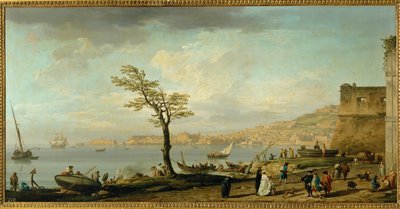 A View of the Gulf of Naples by Claude Joseph Vernet