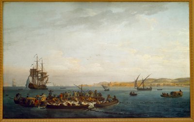 Tuna Fishing by Claude Joseph Vernet