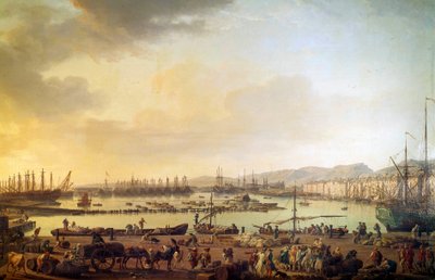 View of the Harbour of Toulon by Claude Joseph Vernet