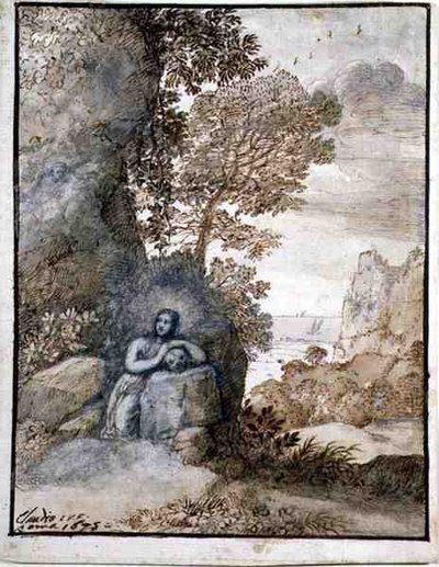 Landscape with the Magdalene by Claude Lorrain