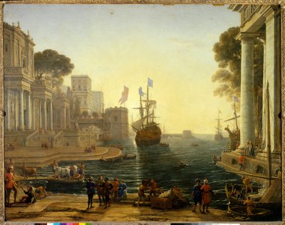Ulysses gives Chryseis to his father by Claude Lorrain
