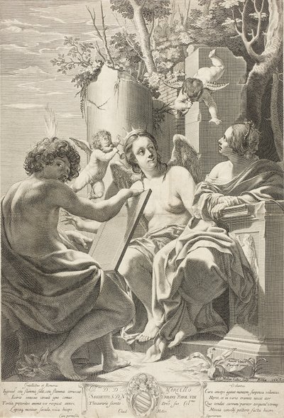 Allegory on the Faculties of the Soul by Claude Mellan