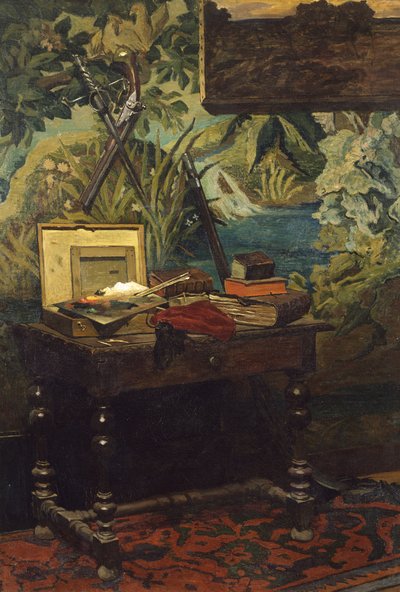 A Corner of the Studio by Claude Monet