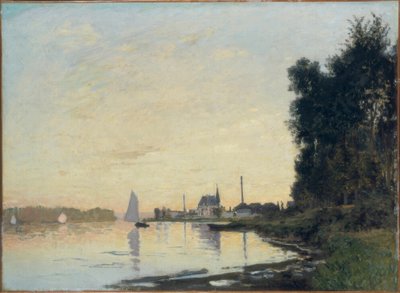 Argenteuil, Late Afternoon by Claude Monet