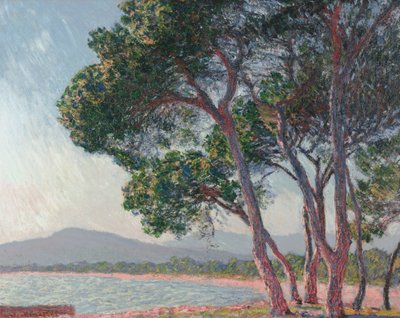 Beach of Juan-les-Pins by Claude Monet
