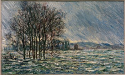 Flood by Claude Monet
