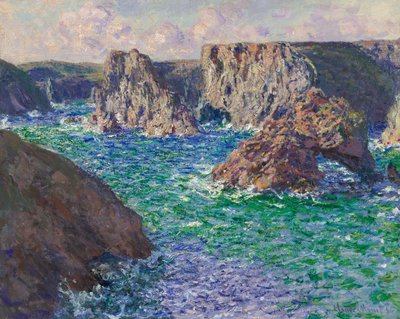 The Guibel Rock, Port-Domois by Claude Monet