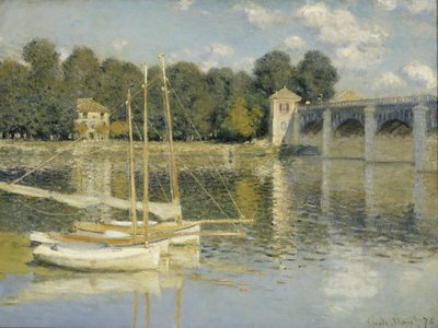 The Bridge of Argenteuil by Claude Monet
