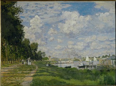 The Basin at Argenteuil by Claude Monet