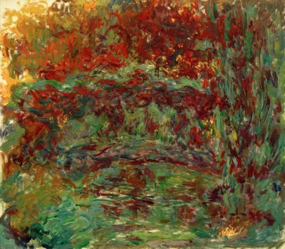 The Japanese Bridge by Claude Monet
