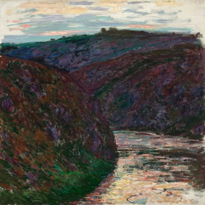 Ravine in Creuse by Claude Monet