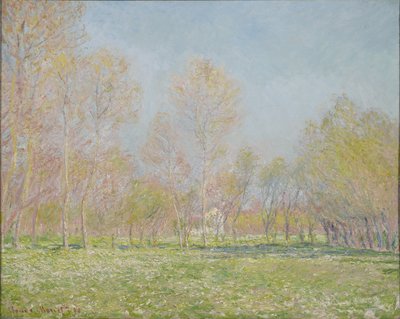 Spring in Giverny by Claude Monet