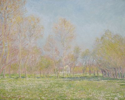 Spring in Giverny by Claude Monet