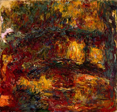 The Japanese Bridge by Claude Monet