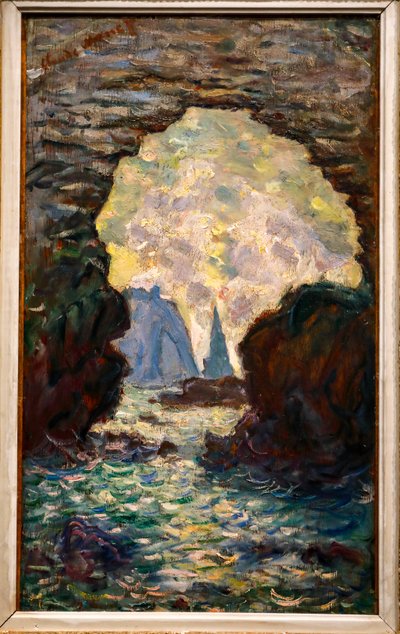 The Rock Needle seen through the Porte d
