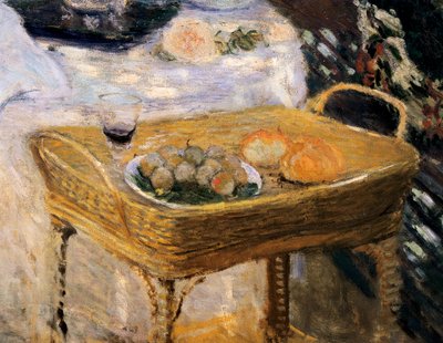 The Lunch, Decorative Panel Showing the Garden of Monet in Argenteuil (detail) by Claude Monet