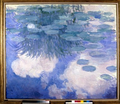 Waterlilies with Effects of Clouds, c. 1914-1917 by Claude Monet
