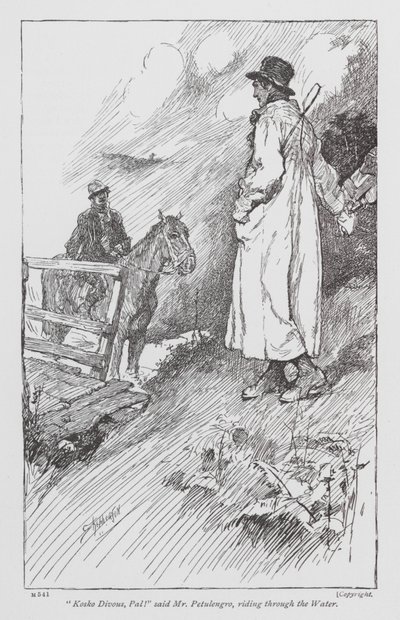 Illustration for Lavengro by George Borrow by Claude Shepperson