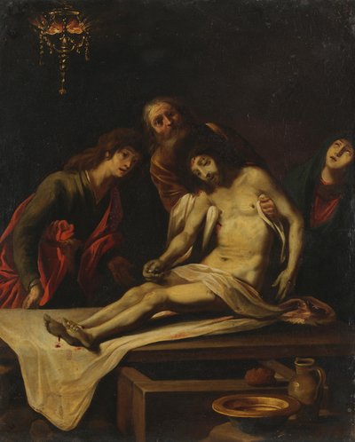 Entombment of Christ by Claude Vignon