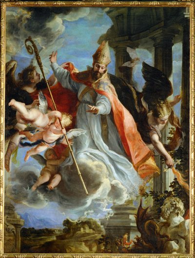 The Triumph of Saint Augustine by Claudio Coello