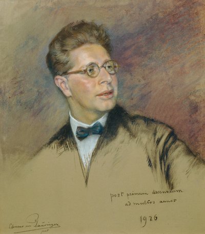 The Music Educator and Music Critic Prof. Josef Reitler by Clemens von Pausinger