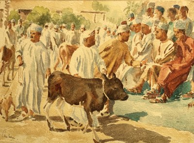 Cattle Market, Nizwa, Oman by Clive Wilson